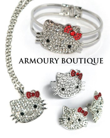 Miss Kitty Ring, Necklace, Bracelet OR Earrings