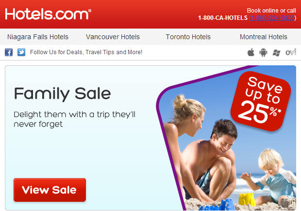 Hotels Family Sale - Save up to 25 Off (Book by Feb 18)