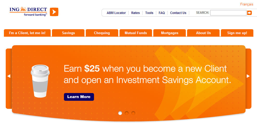 ING Direct FREE $25 Bonus + 250 Interest when you Open an Account (Until Aug 31)