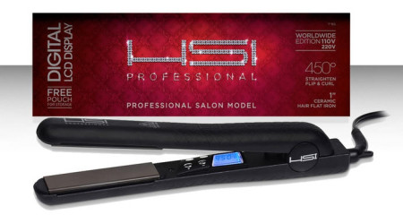 HSI Professional 1-Inch Digital Flat Iron Hair Straightener