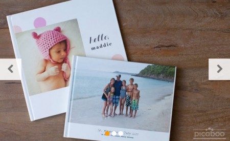$12 for a 20-Page Custom Hardcover Photo Book from Picaboo