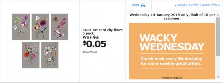 IKEA - Calgary Wacky Wednesday Deal of the Day (Jan 14) B