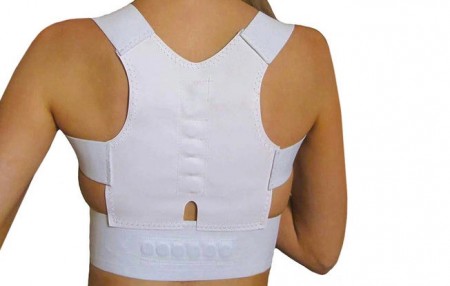 Posture-Corrective Therapy Back Brace with Magnets