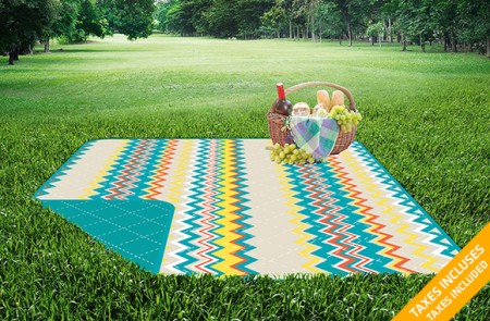 Summer picnic blanket