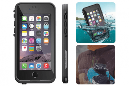 Lifeproof FRĒ Waterproof iPhone 6 Case in Black
