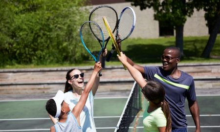 advantage tennis academy adults lessons options birthday party kids off group